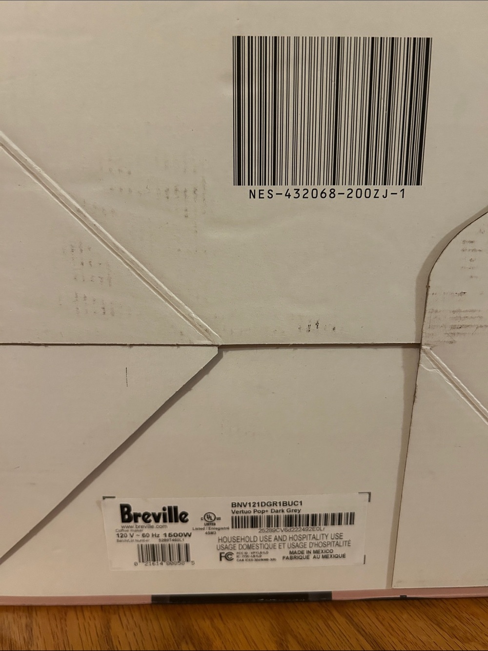 NIB Nespresso Vertuo Pop+ coffee machine manufactured by Breville - Picture 5 of 8